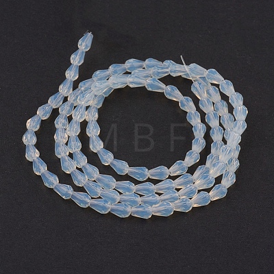 Imitation Opalite Glass Beads Strands GLAA-A036-A10-1