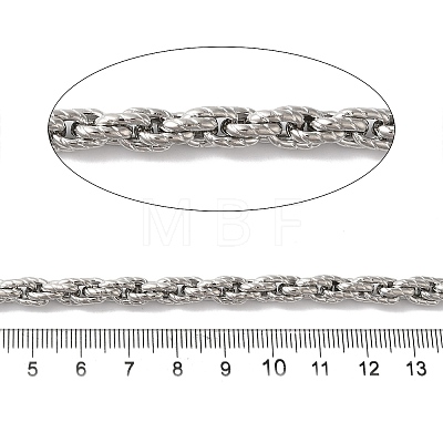 304 Stainless Steel Link Chains CHS-A012-06A-P-1