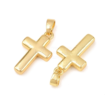 Brass Pendants KK-G549-14G-1