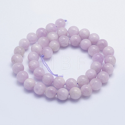 Natural Kunzite Beads Strands G-L478-13-10mm-1