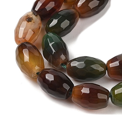 Natural Agate Beads Strands G-Q194-B01-01I-1