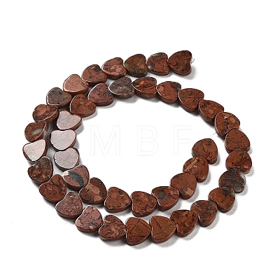 Natural Red Jasper Beads Strands G-L420-25-10mm-13-1