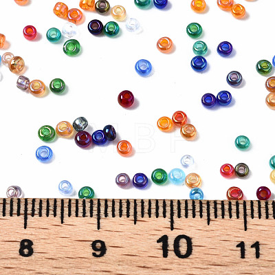 Glass Round Seed Beads SEED-S057-J-M-1