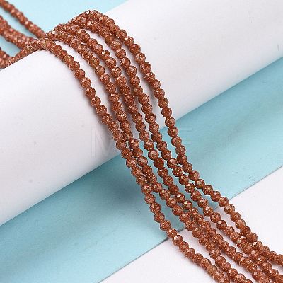 Synthetic Goldstone Beads Strands G-E591-06A-1