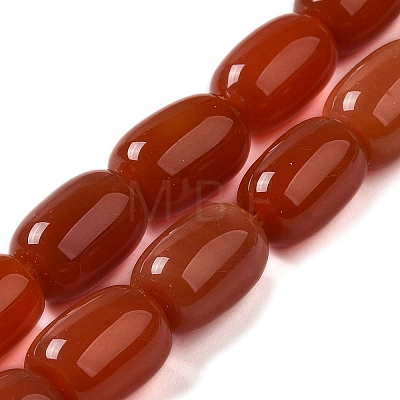 Natural Carnelian Column Beads Strands G-P063-67-1