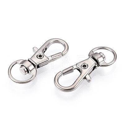Alloy Swivel Lobster Claw Clasps FIND-T069-01A-P-1