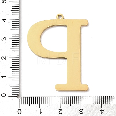 304 Stainless Steel Pendants STAS-C157-01G-P-1