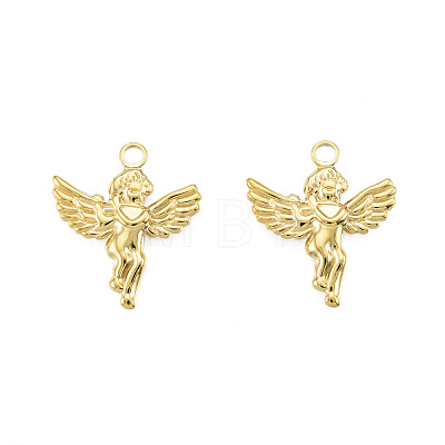 Ion Plating(IP) 201 Stainless Steel Pendants LS-STAS-N098-237LG-1