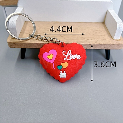 Heart PVC Bag Keychain PW-WGA4EE2-02-1