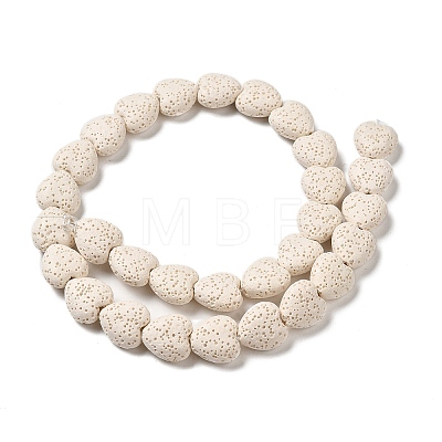 Natural Lava Rock Beads Strands G-N0114-A36-1