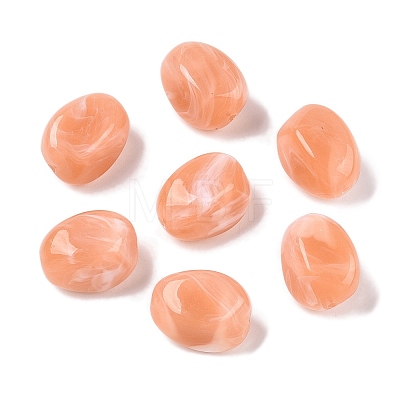 Opaque Acrylic Beads OACR-N137-36C-1