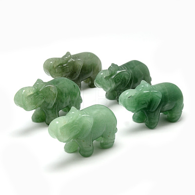 Natural Green Aventurine Decorations G-S265-11A-1