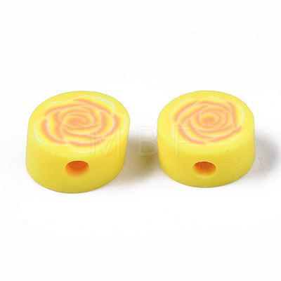 Handmade Polymer Clay Beads CLAY-N008-022J-1