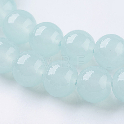 Glass Beads Strands GLAA-I039-8mm-M-1