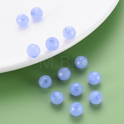 Transparent Acrylic Beads TACR-S154-62E-01-1