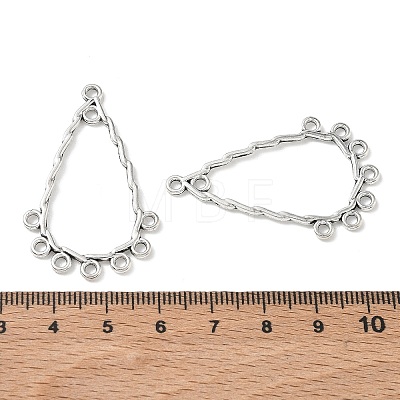 Tibetan Style Alloy Chandelier Components Links AL-CBA612E-01AS-1