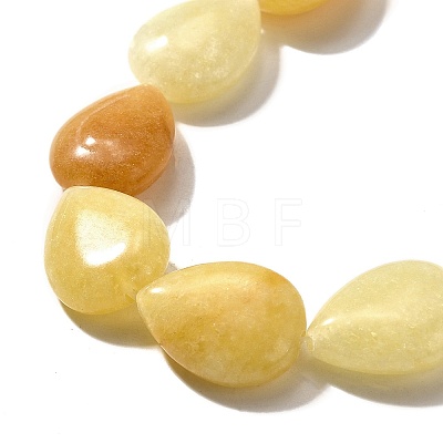 Natural Topaz Jade Beads Strands G-P561-B04-01-1