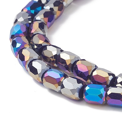 AB Color Plated Glass Beads GLAA-F108-12B-03-1