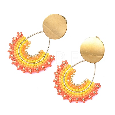 3 Pairs 3 Colors 304 Stainless Steel Dangle Stud Earring Sets for Women EJEW-MZ00755-1