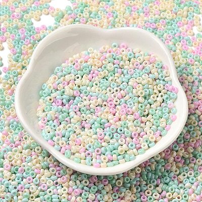 Baking Paint Glass Seed Beads SEED-P006-03A-30-1
