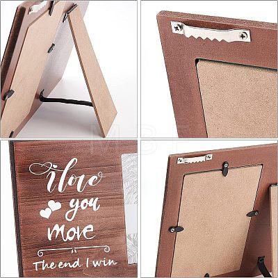 Olycraft MDF Photo Frames DJEW-OC0001-05E-1