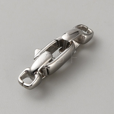 Stainless Steel Lobster Claw Clasps STAS-CJC0013-03B-1