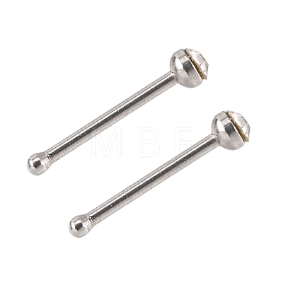 304 Stainless Steel Nose Studs AJEW-D006-3B-1