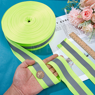 100M Polyester Reflective Ribbon OCOR-WA0001-01-1
