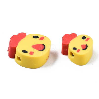 Handmade Polymer Clay Beads CLAY-N011-026-1