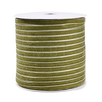 Glitter Sparkle Single Face Velvet Ribbon SRIB-Q023-01B-06-1
