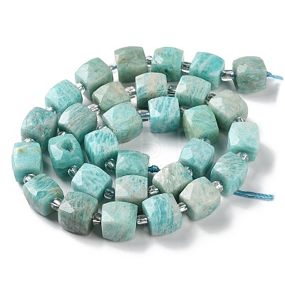 Natural Amazonite Beads Strands G-B065-A04-1