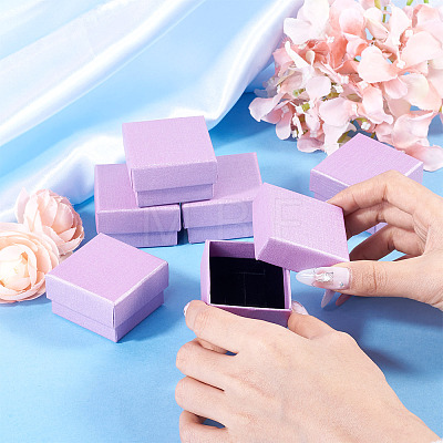 12Pcs Paper Packing Ring Boxes CON-TA0001-42B-1