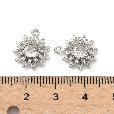 Brass Micro Pave Cubic Zirconia Pendants LS-KK-L260-04P-1