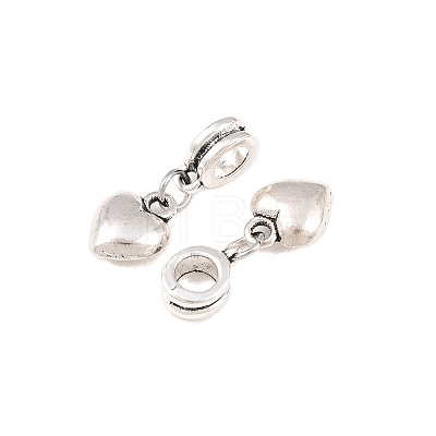Valentine Day Gift Ideas for Men Alloy European Dangle Charms PALLOY-JF00001-28-1