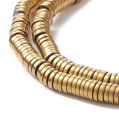 Non-magnetic Synthetic Hematite Beads Strands X-G-K011-4x1mm-07-1