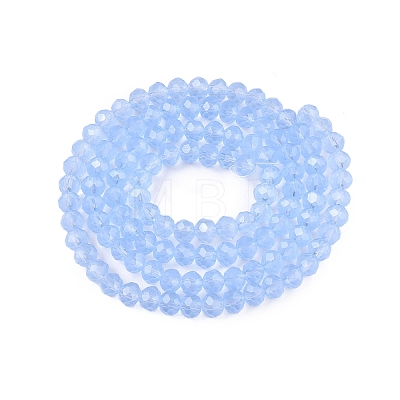 Glass Beads Strands EGLA-A044-J4mm-D03-1