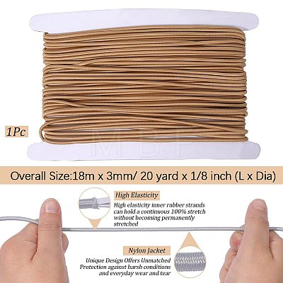 20 Yards Round Elastic Cord EW-DJ0001-10D-1
