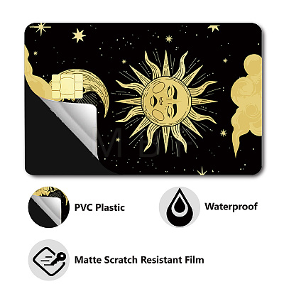 PVC Plastic Waterproof Card Stickers DIY-WH0432-008-1