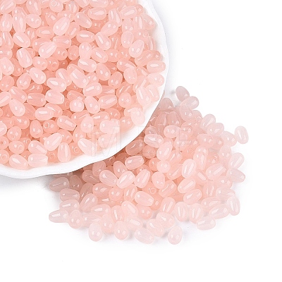 Imitation Jade Glass Beads GLAA-Q113-01A-B02-1