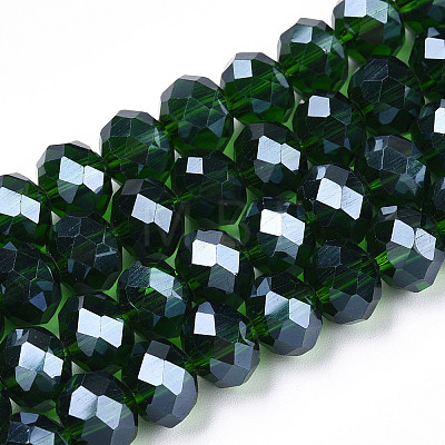 Electroplate Glass Beads Strands LS-EGLA-A034-T10mm-A31-1