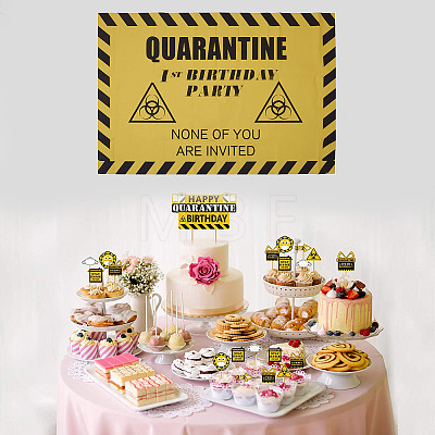 2020 Quarantine Birthday Decorations AJEW-GF0001-64B-1