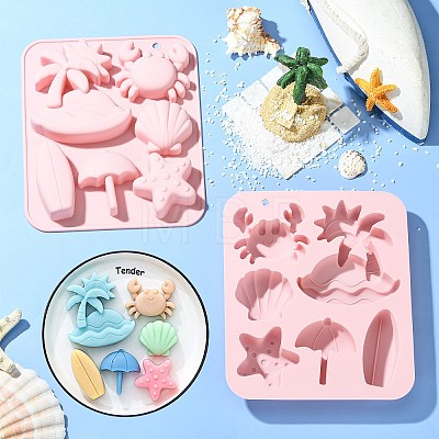 Tropical Beach Themed Chocolate Silicone Molds ST-CJ0043-054-1
