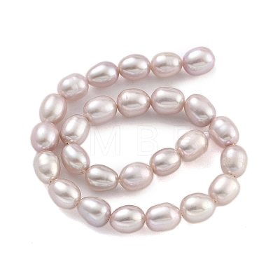 Natural Cultured Freshwater Pearl Beads Strands PEAR-P062-06C-1-1