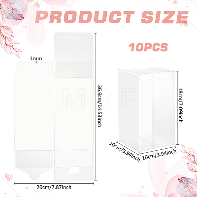 PVC Storage Boxes CON-WH0086-088A-1