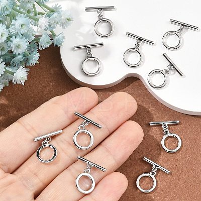 SHEGRACE Brass Toggle Clasps XGR0123P-157P-1