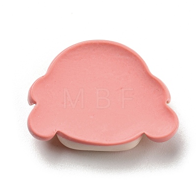 Cute Cartoon Girl Theme Opaque Resin Cabochons CRES-D014-01A-1