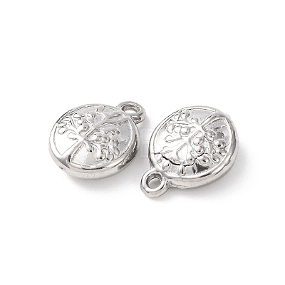 304 Stainless Steel Charms STAS-K303-08F-P-1