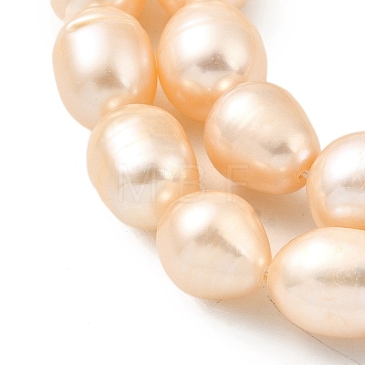 Natural Cultured Freshwater Pearl Beads Strands PEAR-I007-01F-07B-1