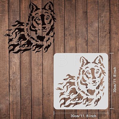 Plastic Reusable Drawing Painting Stencils Templates DIY-WH0172-321-1