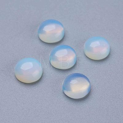 Opalite Cabochons G-P393-R10-14mm-1